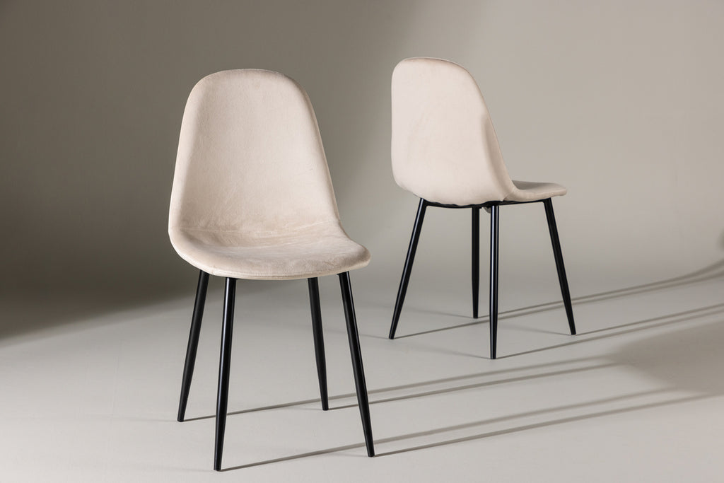 Polar Matstolar 2-pack Beige