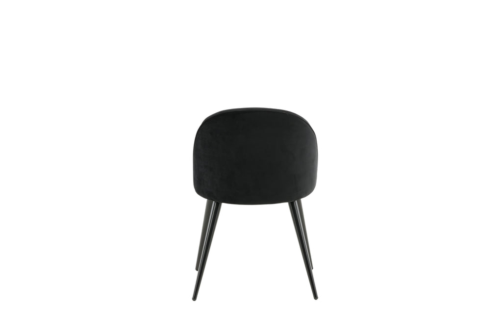Velvet Matstolar 2-pack Svart