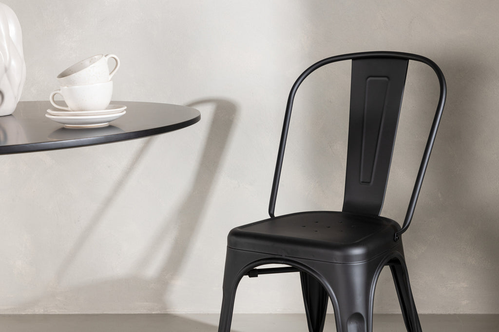 Tempe Matstolar 4-pack Svart