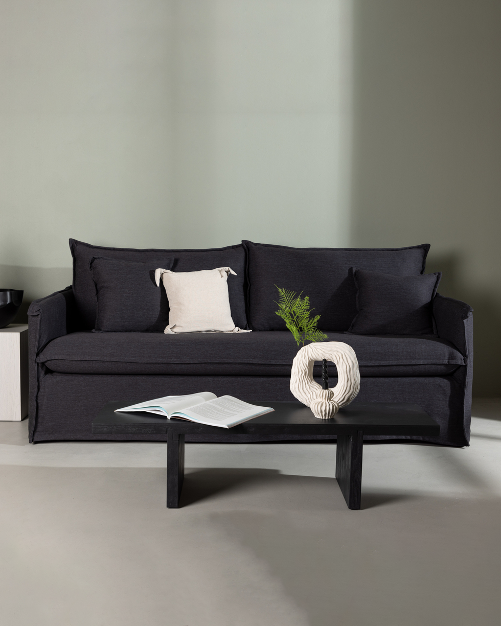 Nova 3-sits soffa Svart