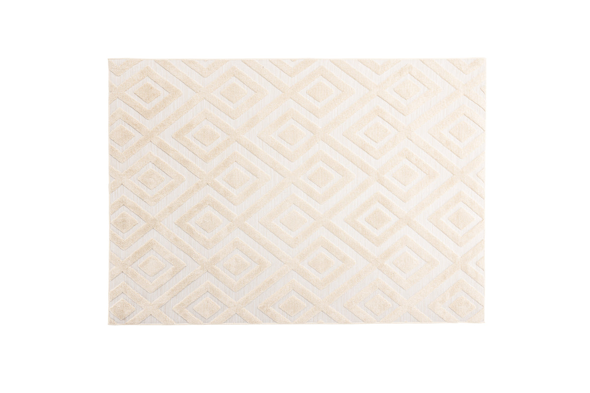 Pia Rektangulära Mattor 290 × 200 Beige