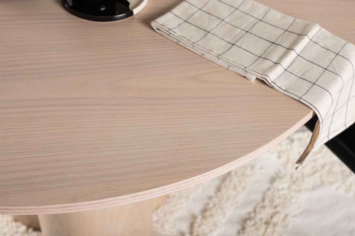 Olivia Runda Matbord ⌀110 Vitputsad