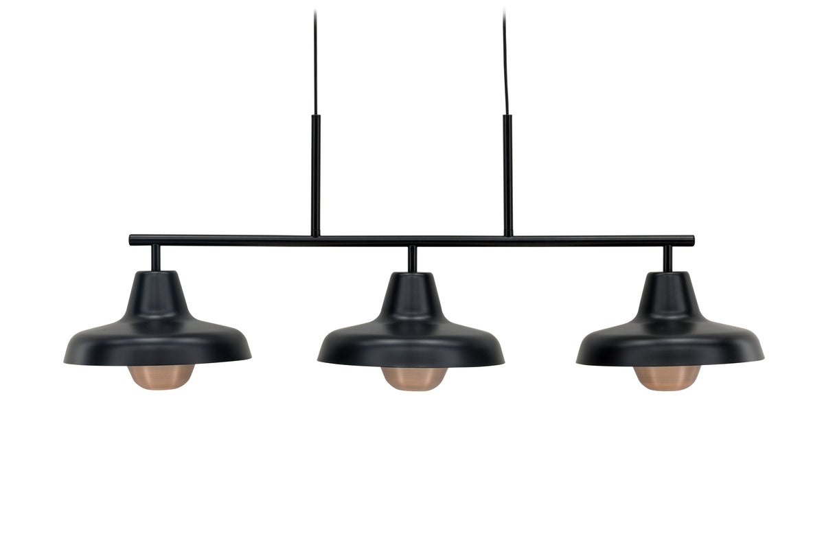 Stöten Taklampa Svart