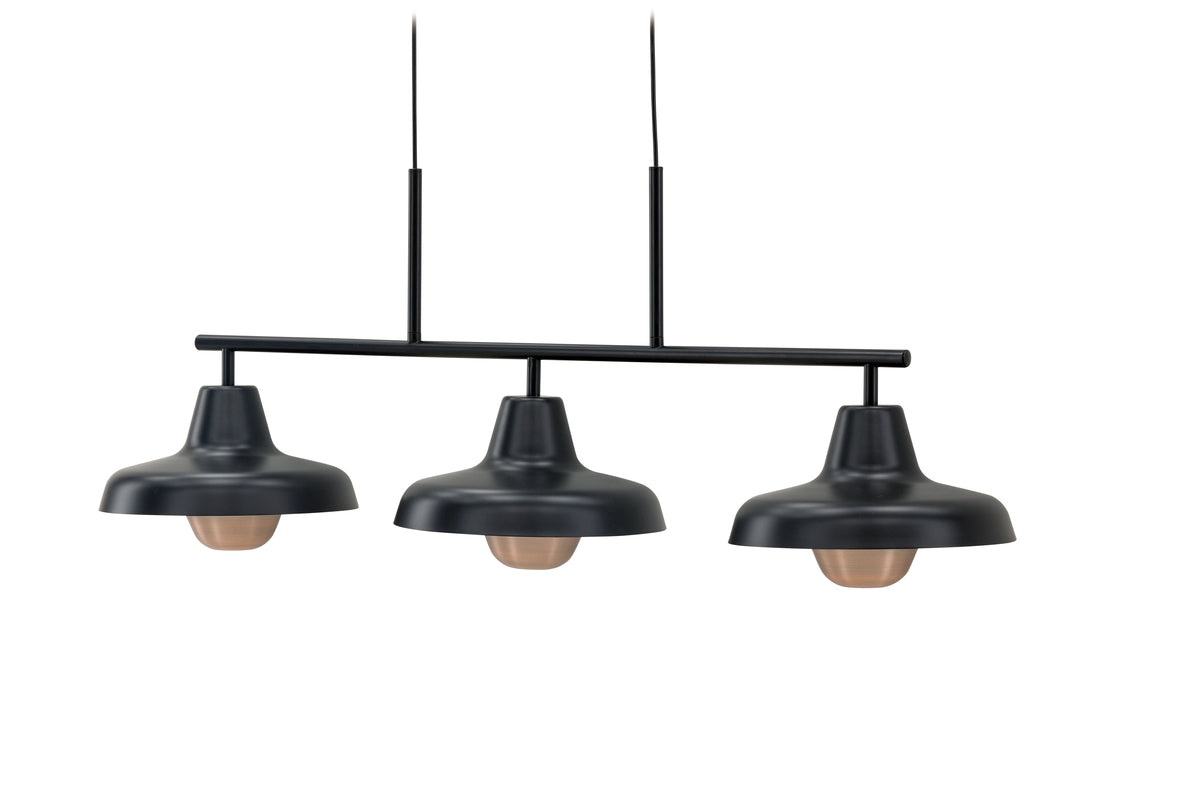 Stöten Taklampa Svart