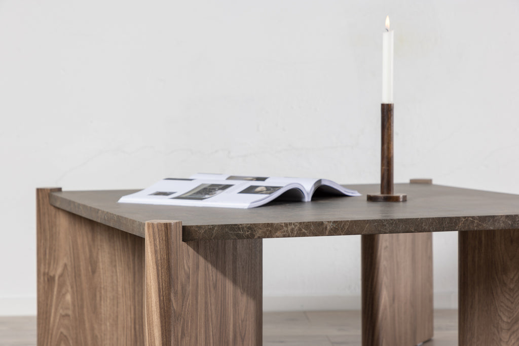 Rogaland Soffbord 100 x 100 Brun