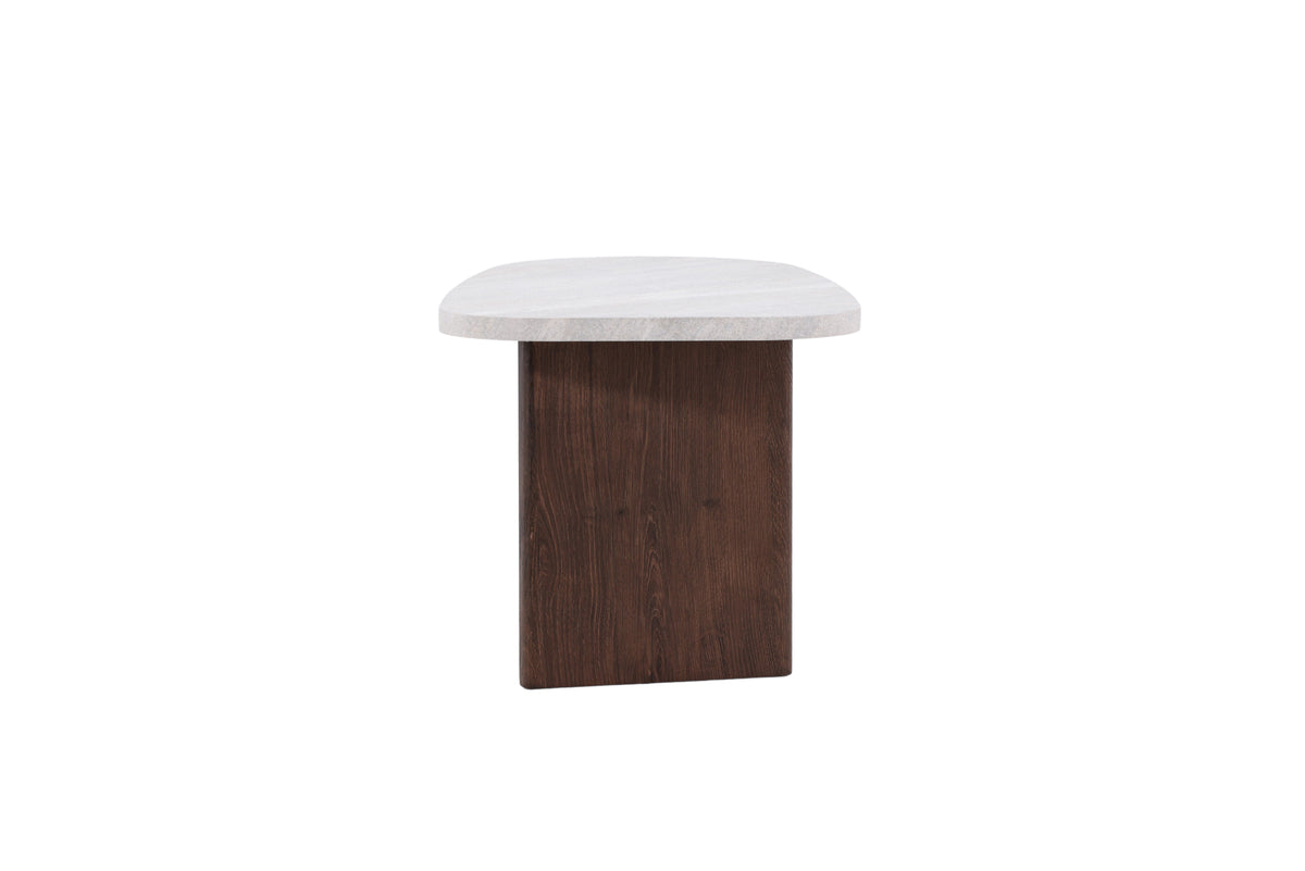 Grönvik Sidobord 70 x 45 Ljusgrå