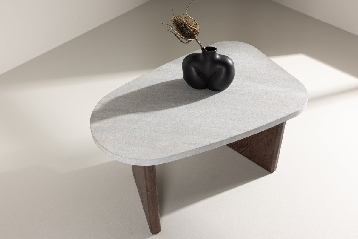 Grönvik Sidobord 70 x 45 Ljusgrå