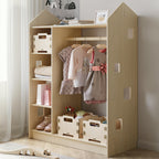 Offener Kinderkleiderschrank in Form eines Hauses BusyKids – BusyKids