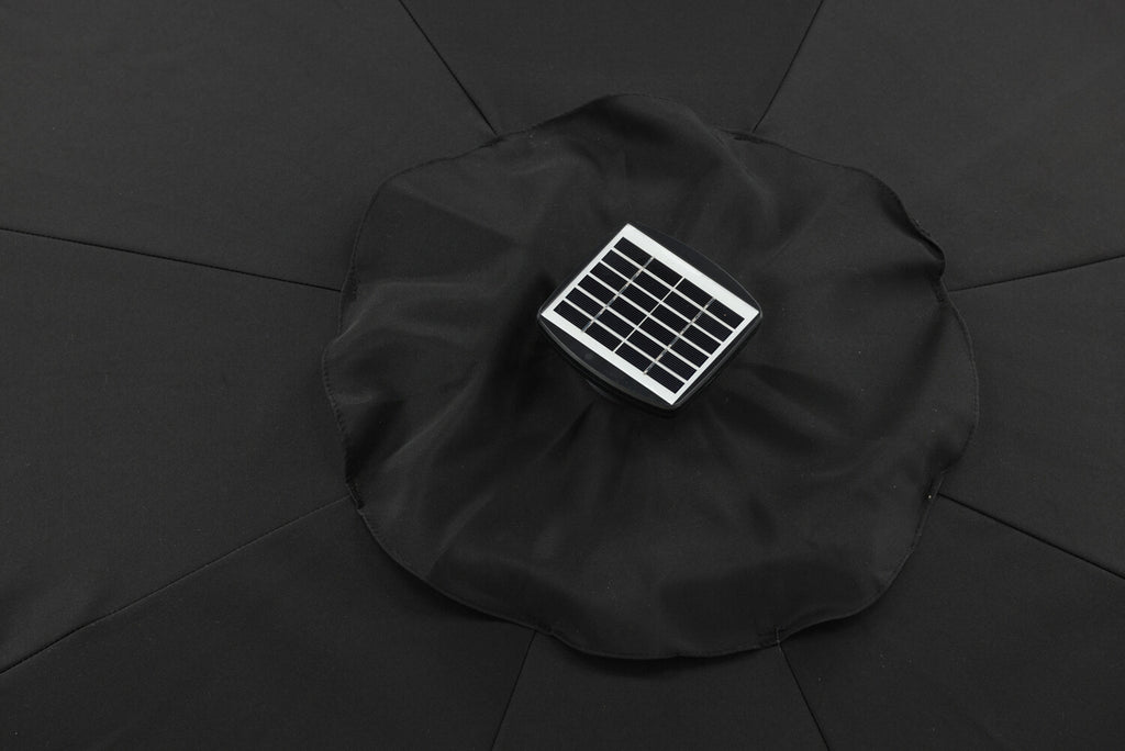 Sabal Parasoll med LED-belysning ⌀270