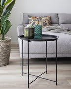 Bastia Sidobord – Svart Stål