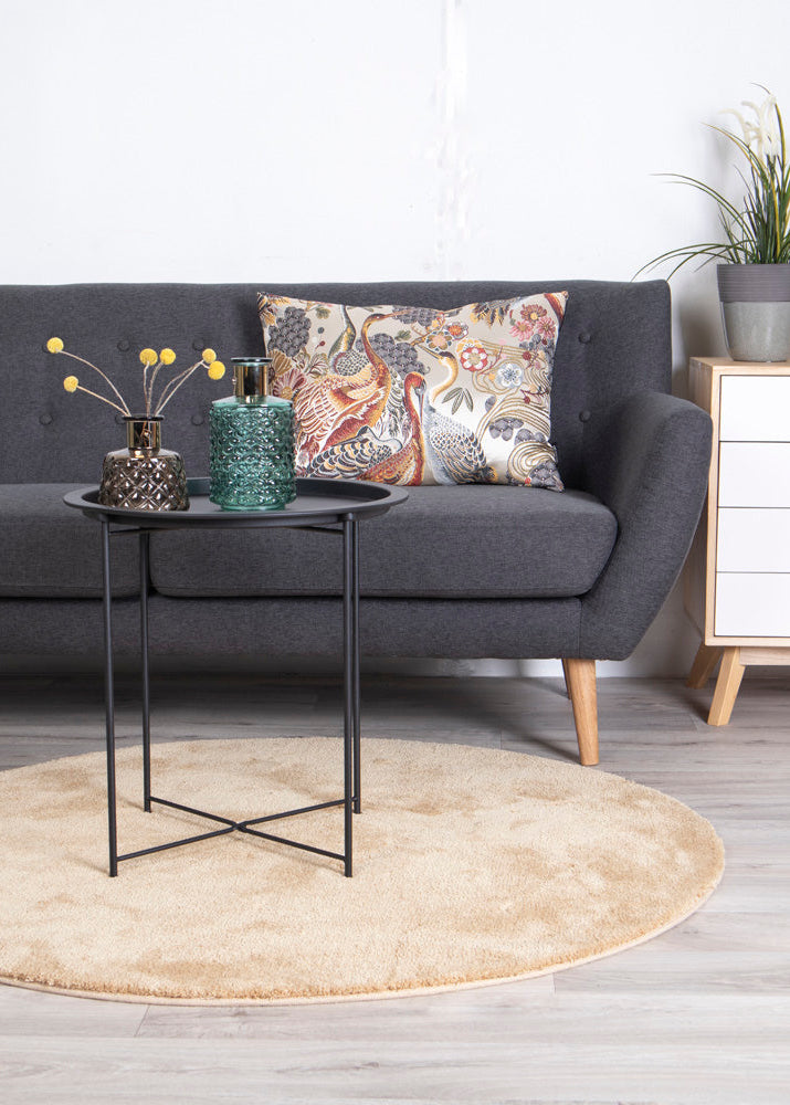 Bastia Sidobord – Svart Stål