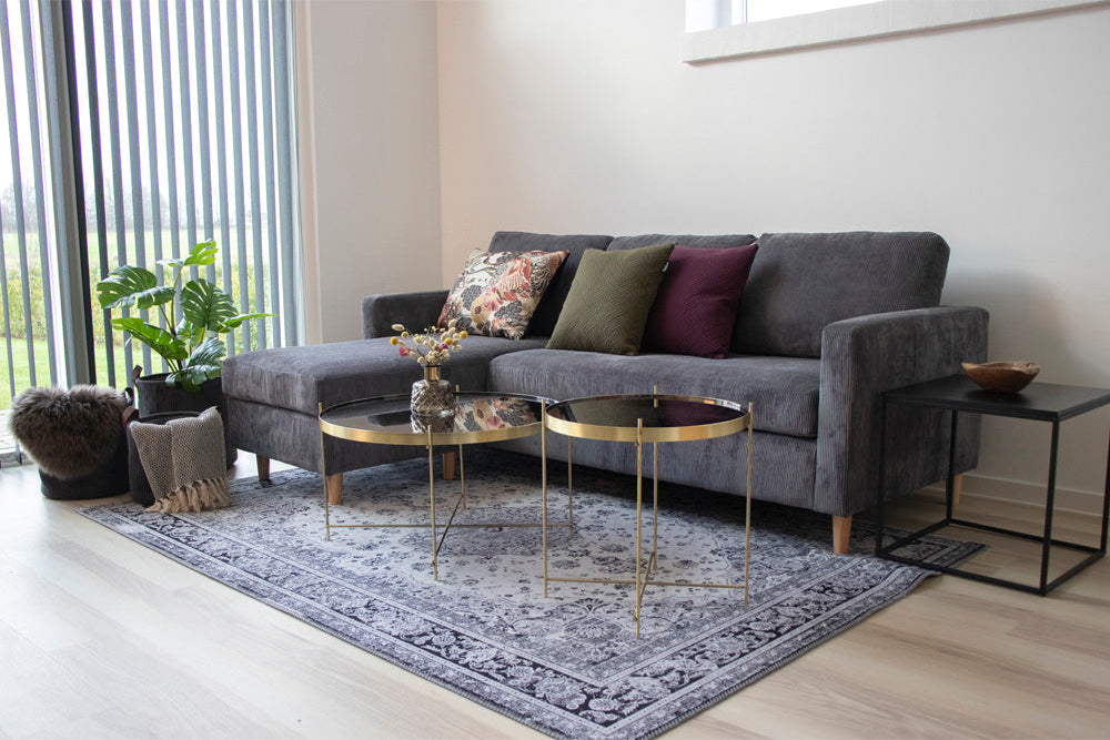 Vita Sidobord – Svart