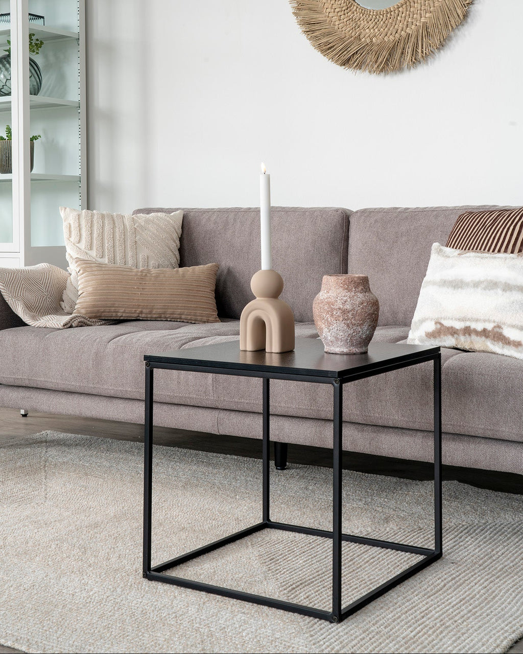 Vita Sidobord – Svart