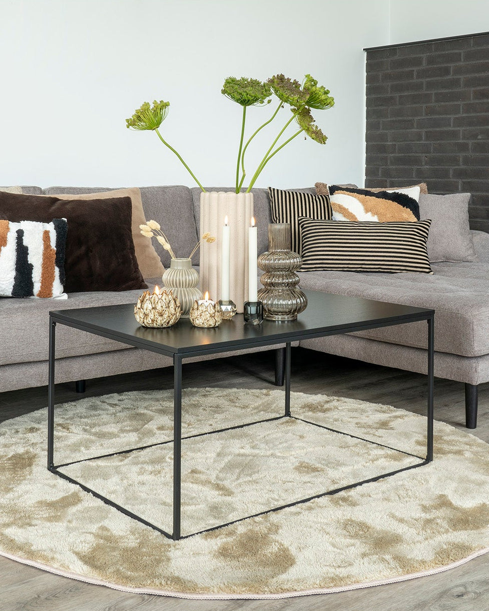 Vita Soffbord – Svart