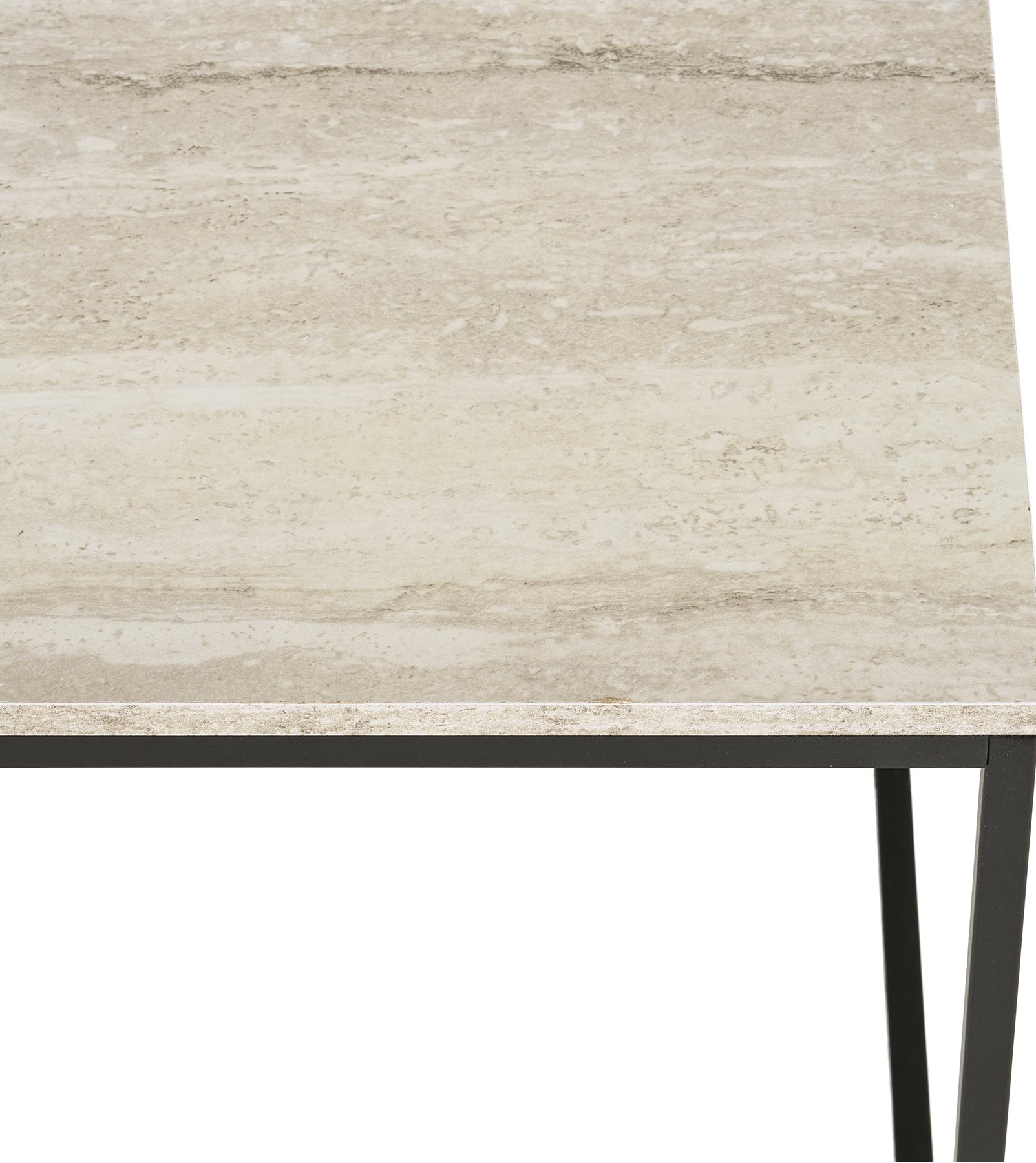Vita Soffbord – Svart / Beige