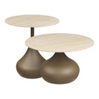 Pienza Soffbord set om 2 – Khaki