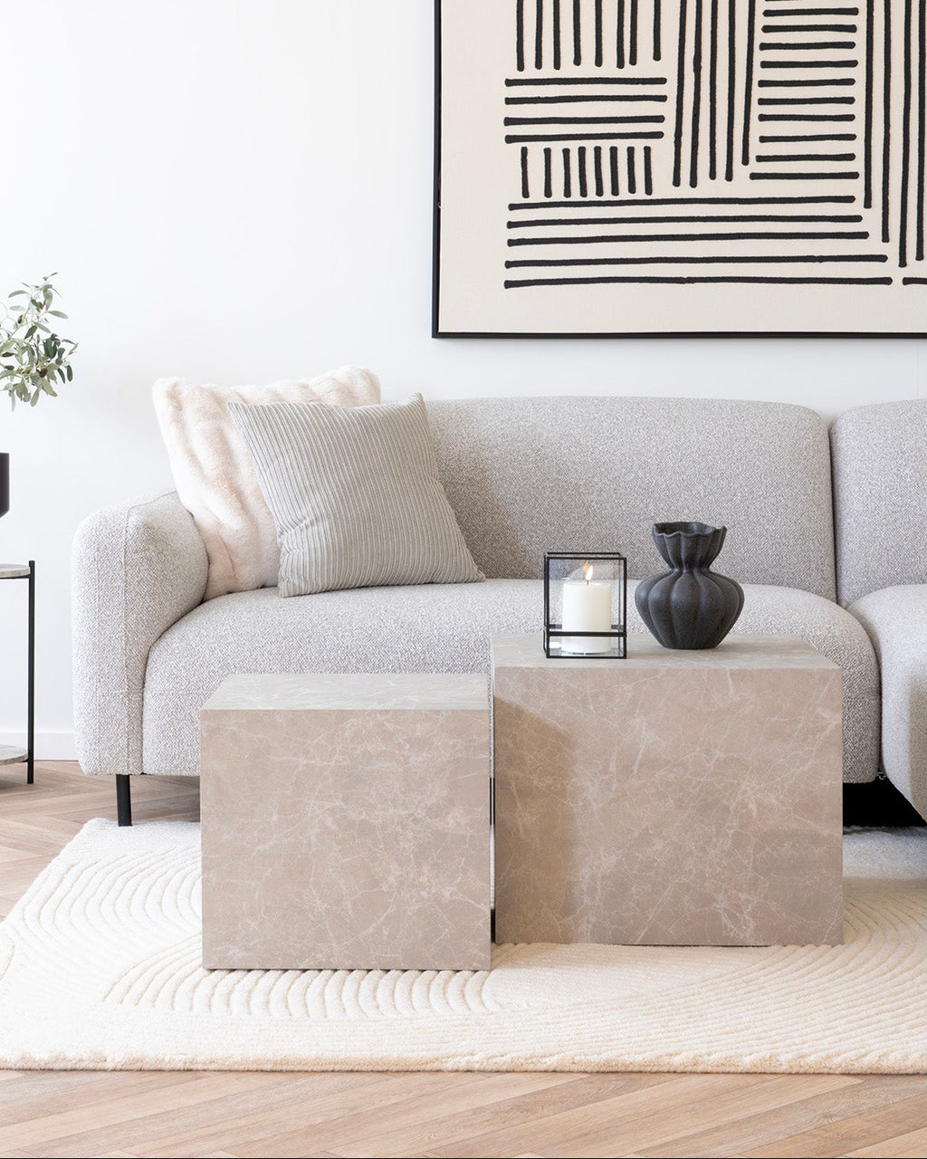 Prague Soffbord (Set om 2)