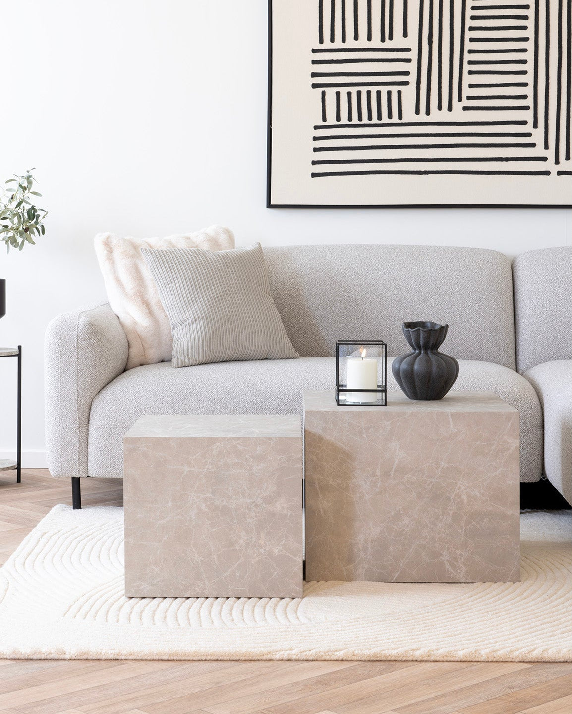 Prague Soffbord (Set om 2)