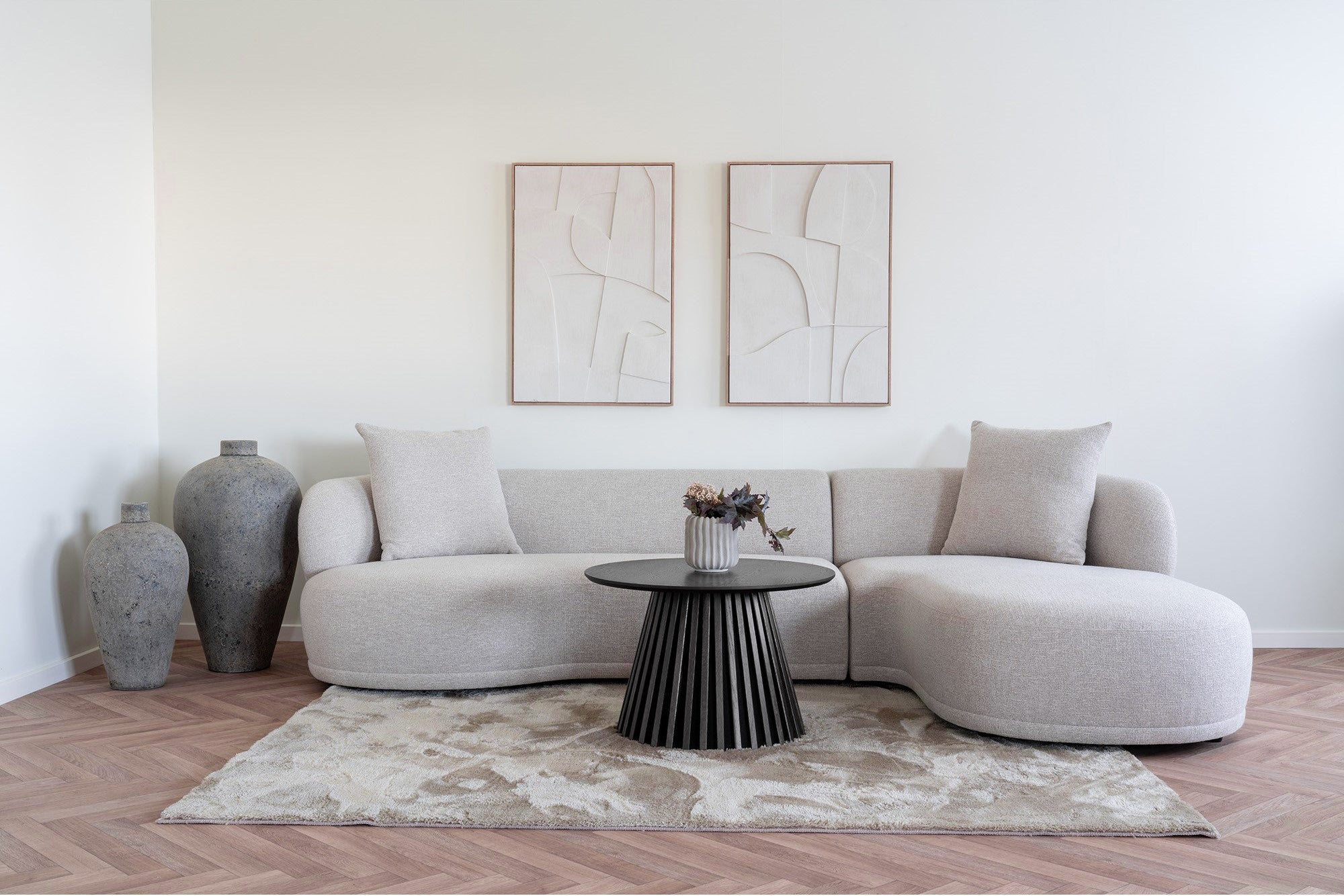 Osaka Soffbord – Svart Ekfanér