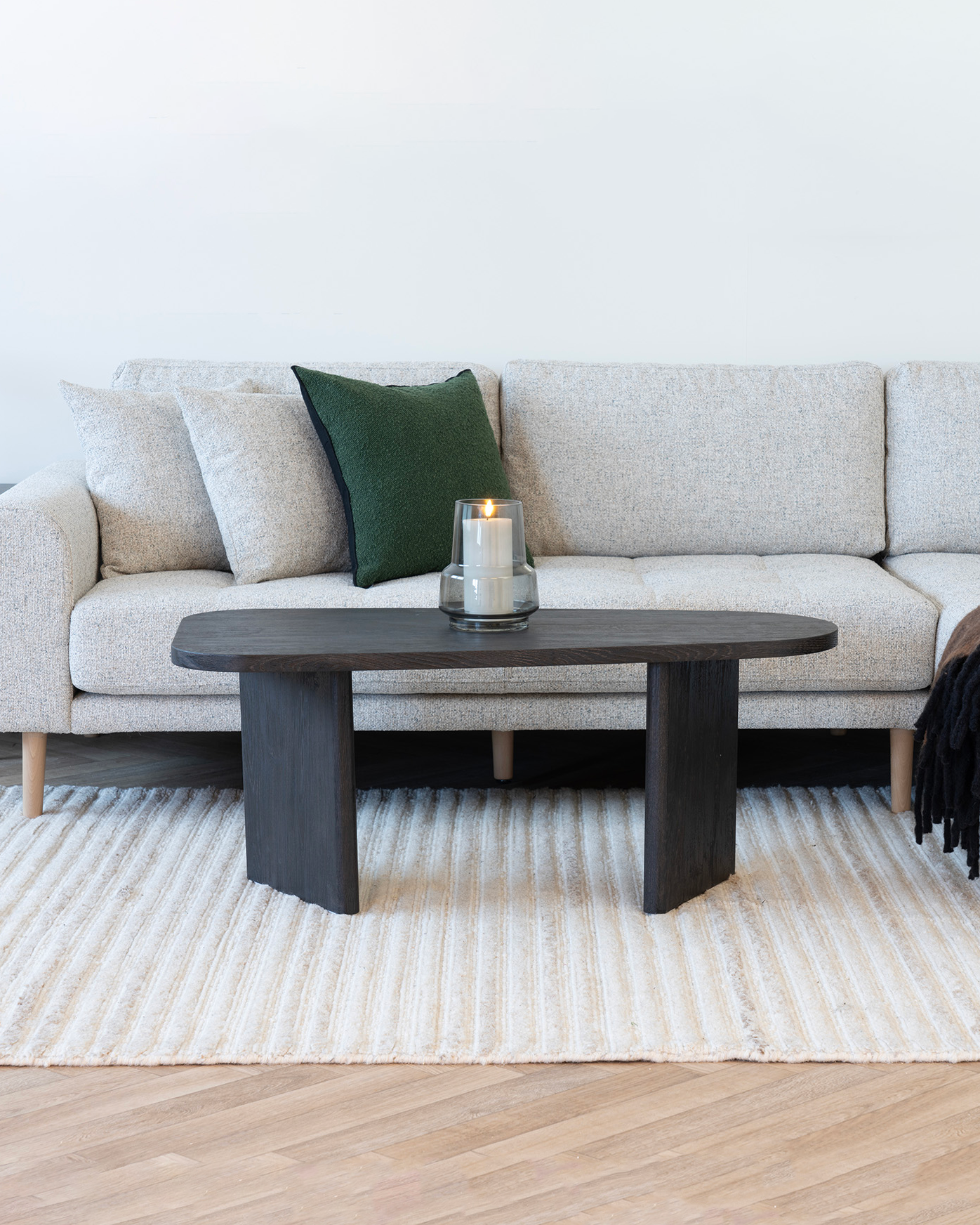 Melo Soffbord – Mörkbrun