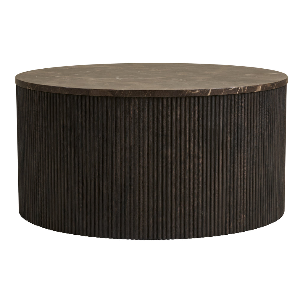 Rota Soffbord – Marmorlook Mörkbrun