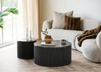 Rota Soffbord – Marmorlook Mörkbrun