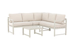 Salvador Hörngrupp Beige Aluminium