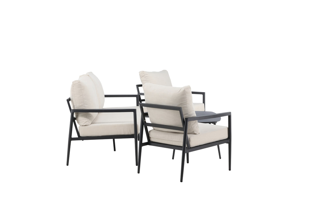 Taromina Lounge Set Svart