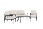 Taromina Lounge Set Svart