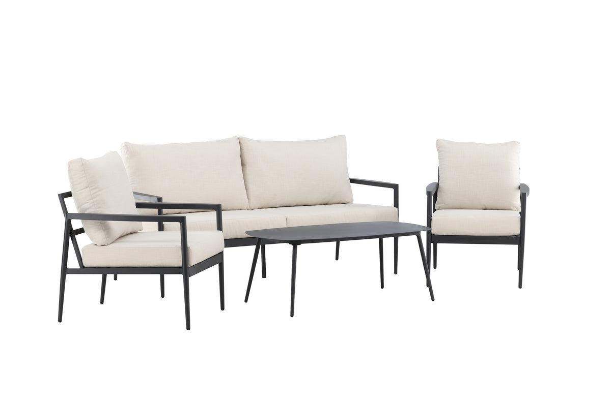 Taromina Lounge Set Svart