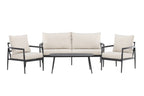 Taromina Lounge Set Svart