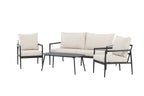 Taromina Lounge Set Svart