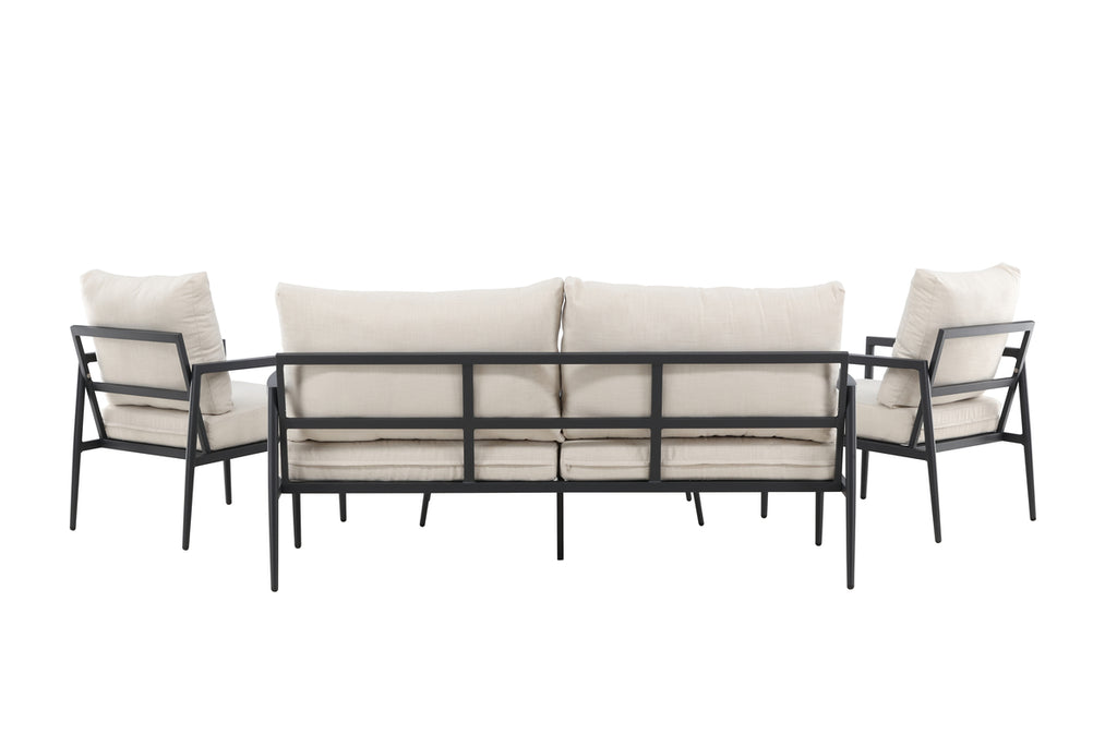 Taromina Lounge Set Svart