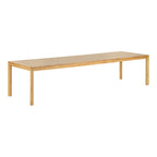 Bowen Matbord i Natur – 100 x 220–270–320 cm