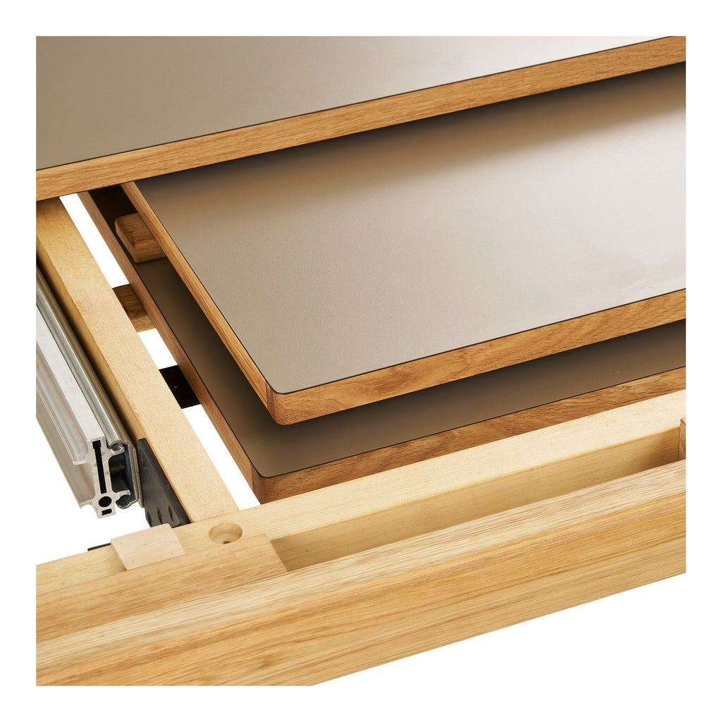 Bowen Matbord i Natur – 100 x 220–270–320 cm