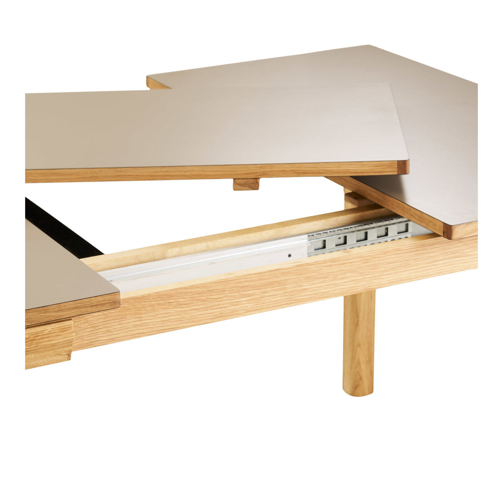 Bowen Matbord i Natur – 100 x 220–270–320 cm