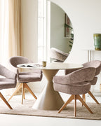 Annecy Matbord – Sand ø120