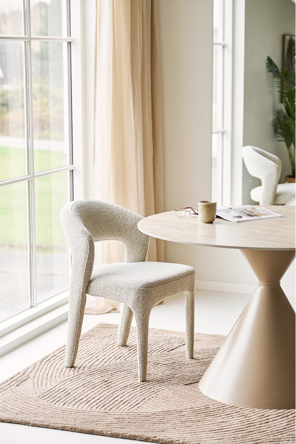 Annecy Matbord – Sand ø120