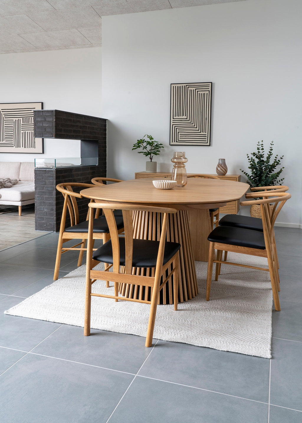 Osaka Matbord – Natur Ek