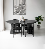 Osaka Matbord – Svart