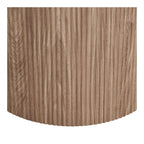 Athens Matbord – Vit / Brun ø120