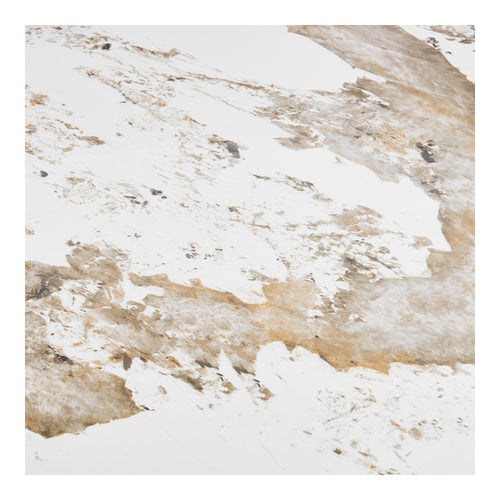 Athens Matbord – Vit/Brun ø140