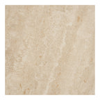 Delphi Matbord – Travertin / Mörkbrun ø120 x 120-160-200 cm