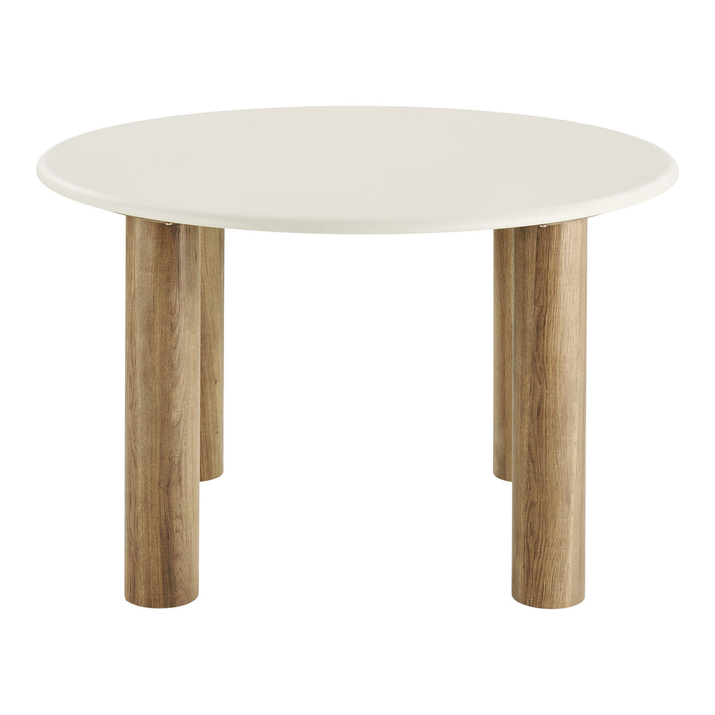 Fondi Matbord – Sand / Brun ø120x76 cm