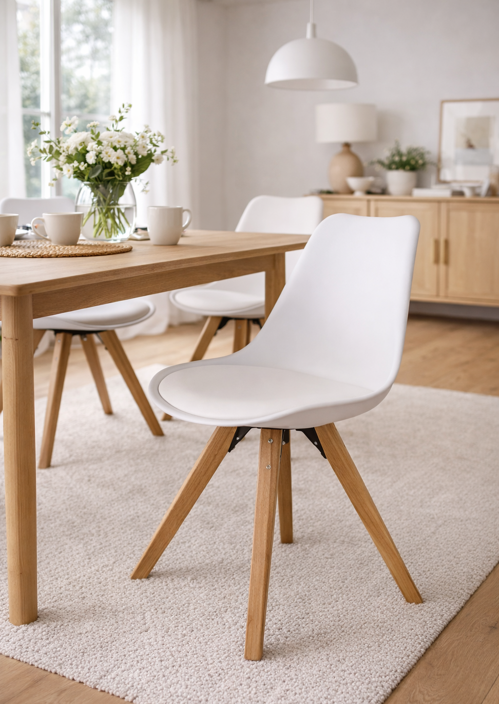 Bergen Matstol – Vit