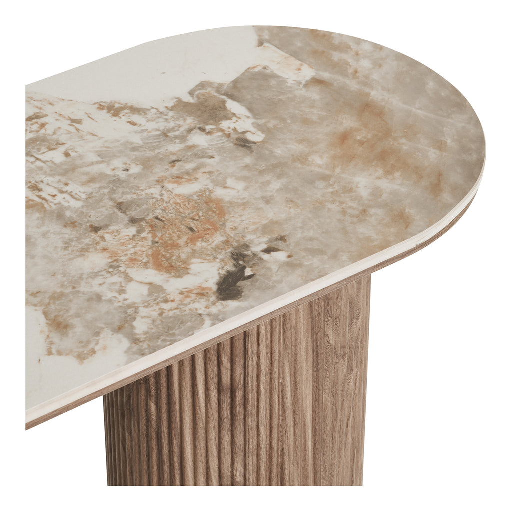 Athens Konsolbord – Vit / Brun