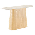 Larvik Konsolbord – Natur / Off-white Granit