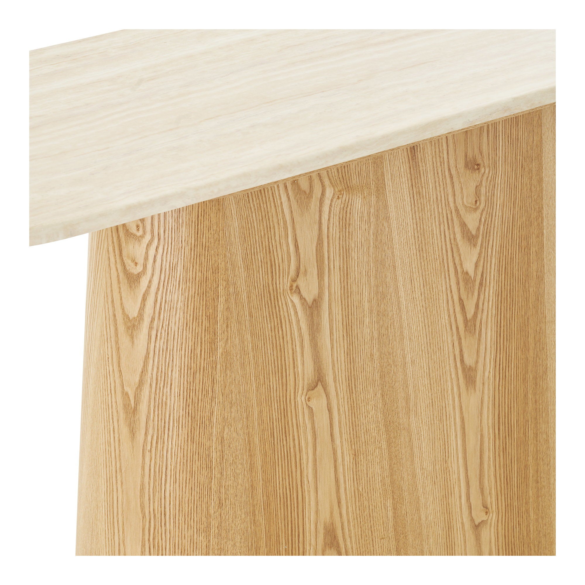 Larvik Konsolbord – Natur / Off-white Granit