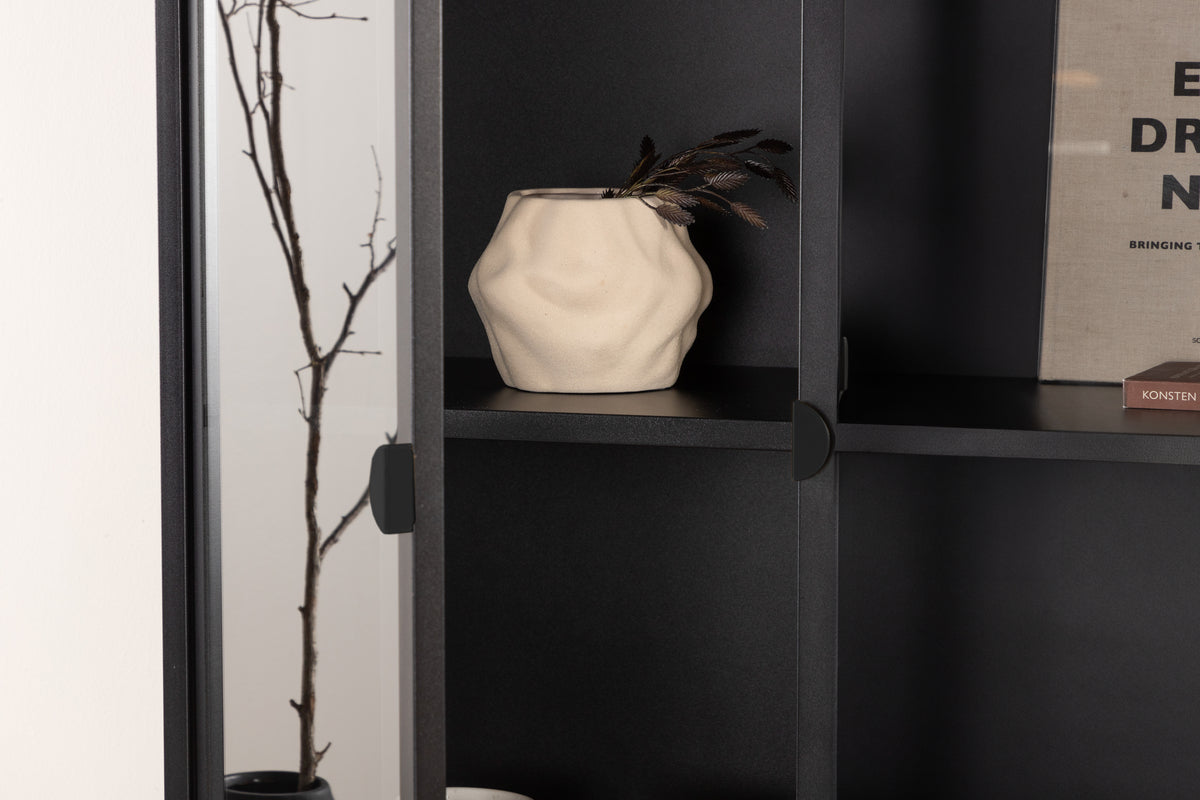 Piring Skåp 40 x 190 x 90 Svart