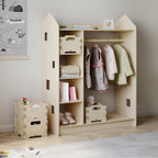 Offener Kinderkleiderschrank in Form eines Hauses BusyKids – BusyKids